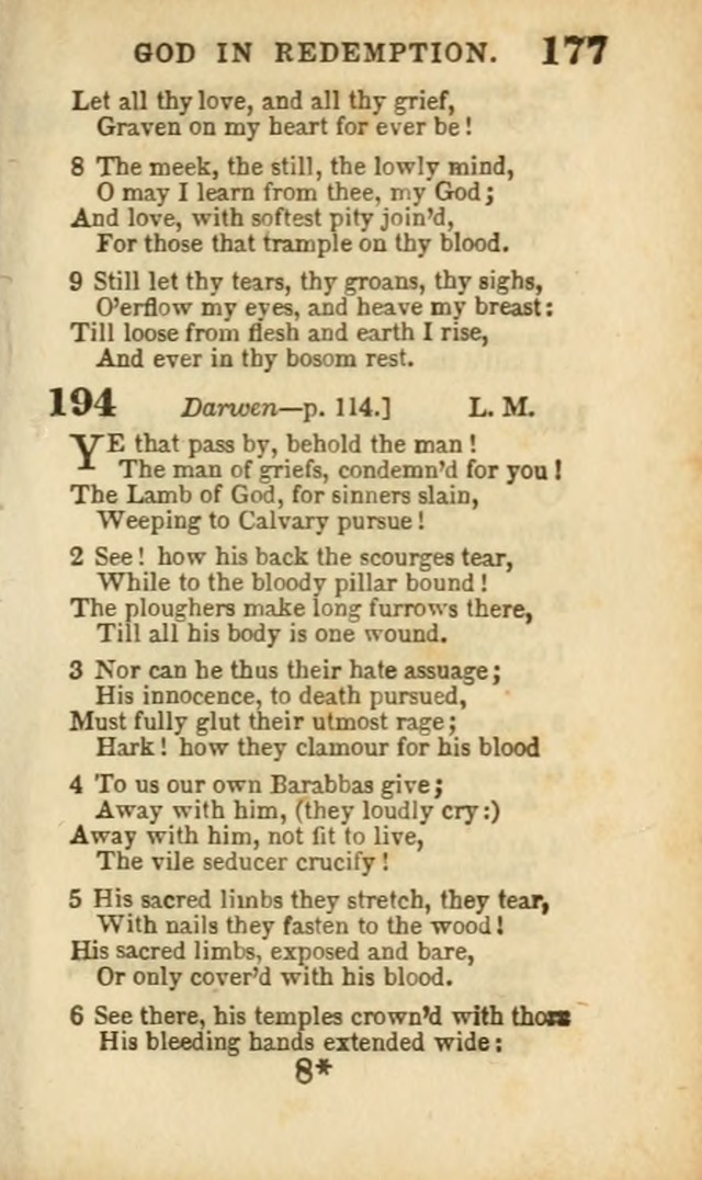 A Collection of Hymns: for the use of the Methodist Episcopal Church, principally from the collection of the Rev. John Wesley, A. M., late fellow of Lincoln College..(Rev. and corr. with a supplement) page 179