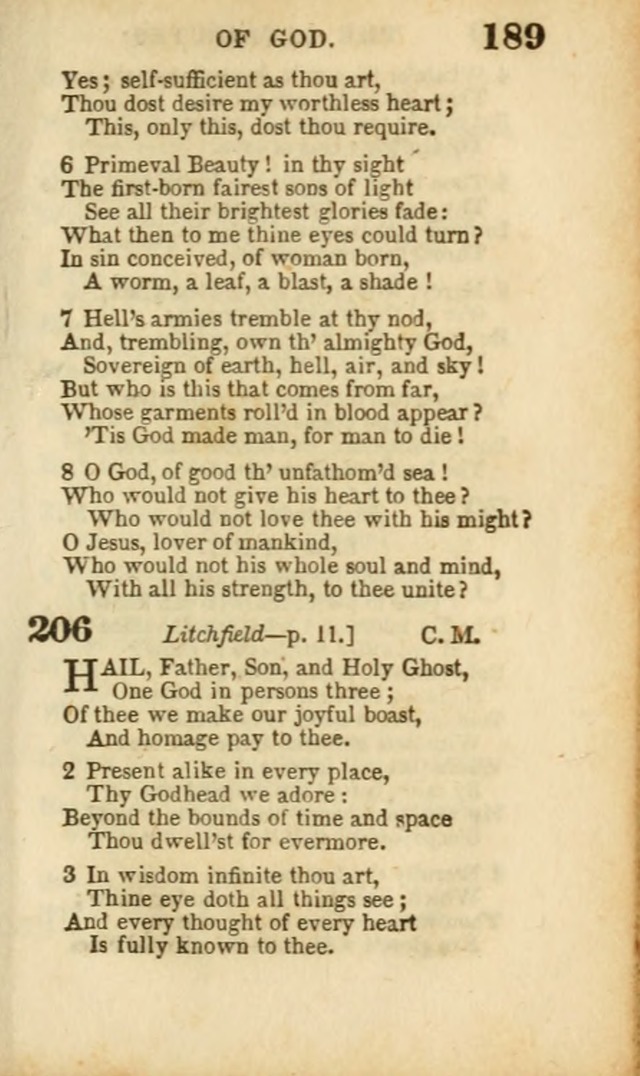 A Collection of Hymns: for the use of the Methodist Episcopal Church, principally from the collection of the Rev. John Wesley, A. M., late fellow of Lincoln College..(Rev. and corr. with a supplement) page 191