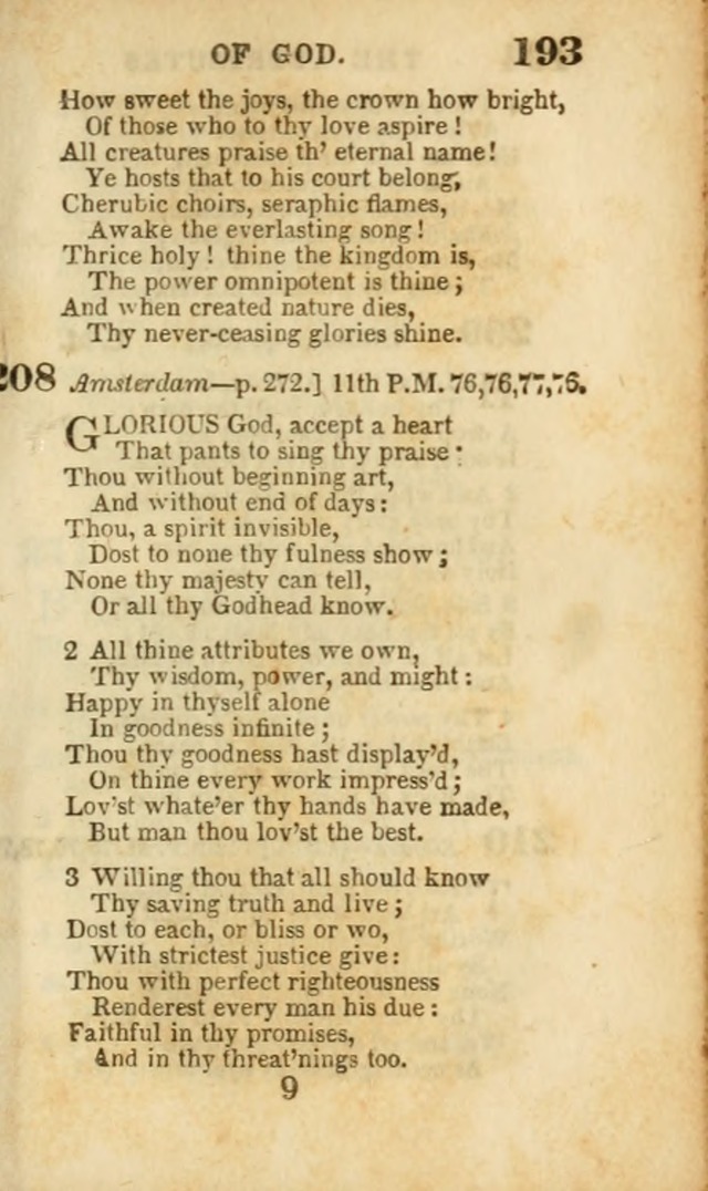 A Collection of Hymns: for the use of the Methodist Episcopal Church, principally from the collection of the Rev. John Wesley, A. M., late fellow of Lincoln College..(Rev. and corr. with a supplement) page 195