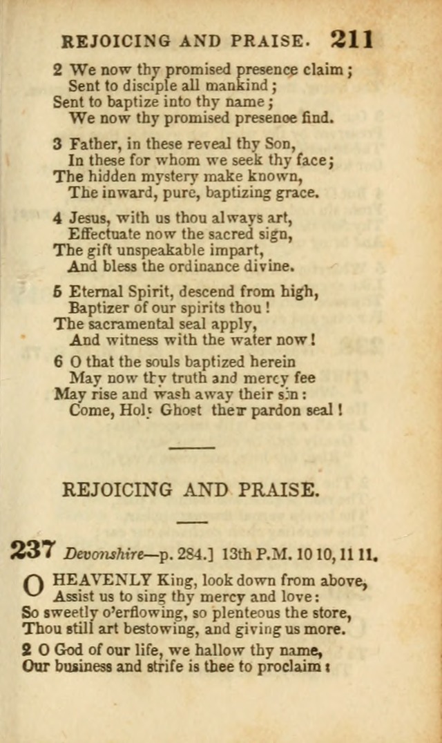 A Collection of Hymns: for the use of the Methodist Episcopal Church, principally from the collection of the Rev. John Wesley, A. M., late fellow of Lincoln College..(Rev. and corr. with a supplement) page 213