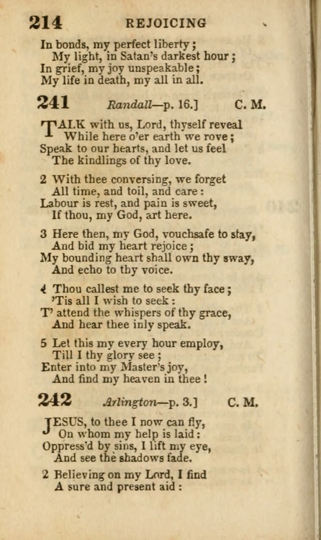 A Collection of Hymns: for the use of the Methodist Episcopal Church, principally from the collection of the Rev. John Wesley, A. M., late fellow of Lincoln College..(Rev. and corr. with a supplement) page 216