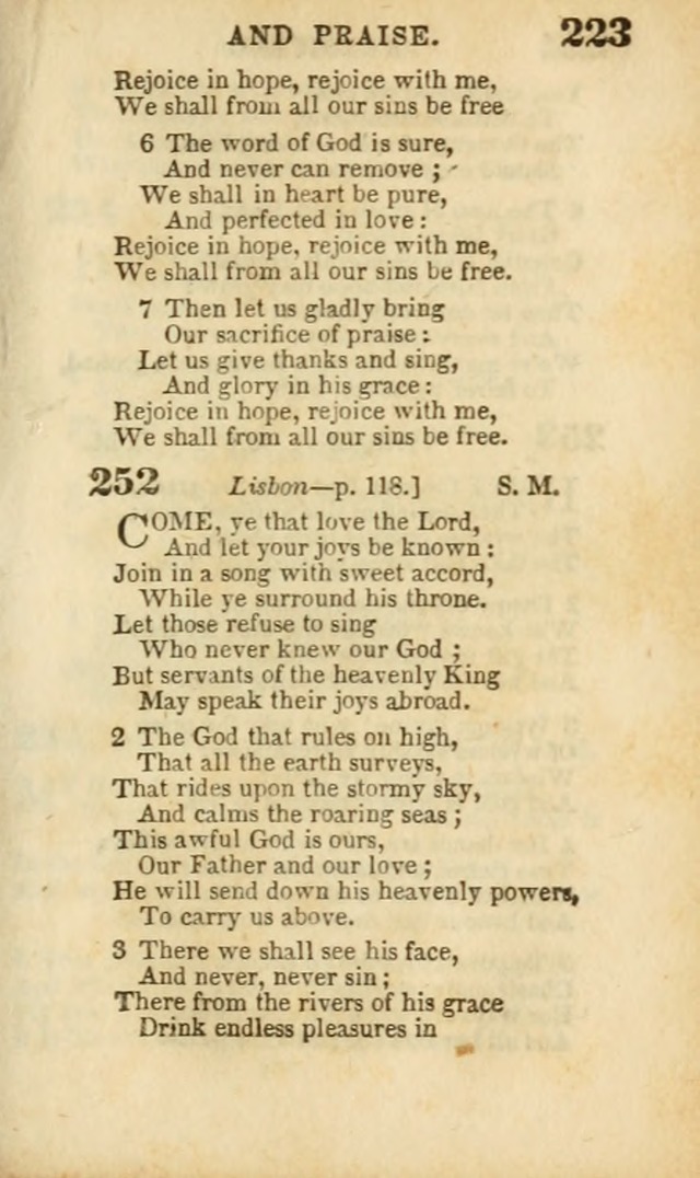 A Collection of Hymns: for the use of the Methodist Episcopal Church, principally from the collection of the Rev. John Wesley, A. M., late fellow of Lincoln College..(Rev. and corr. with a supplement) page 225