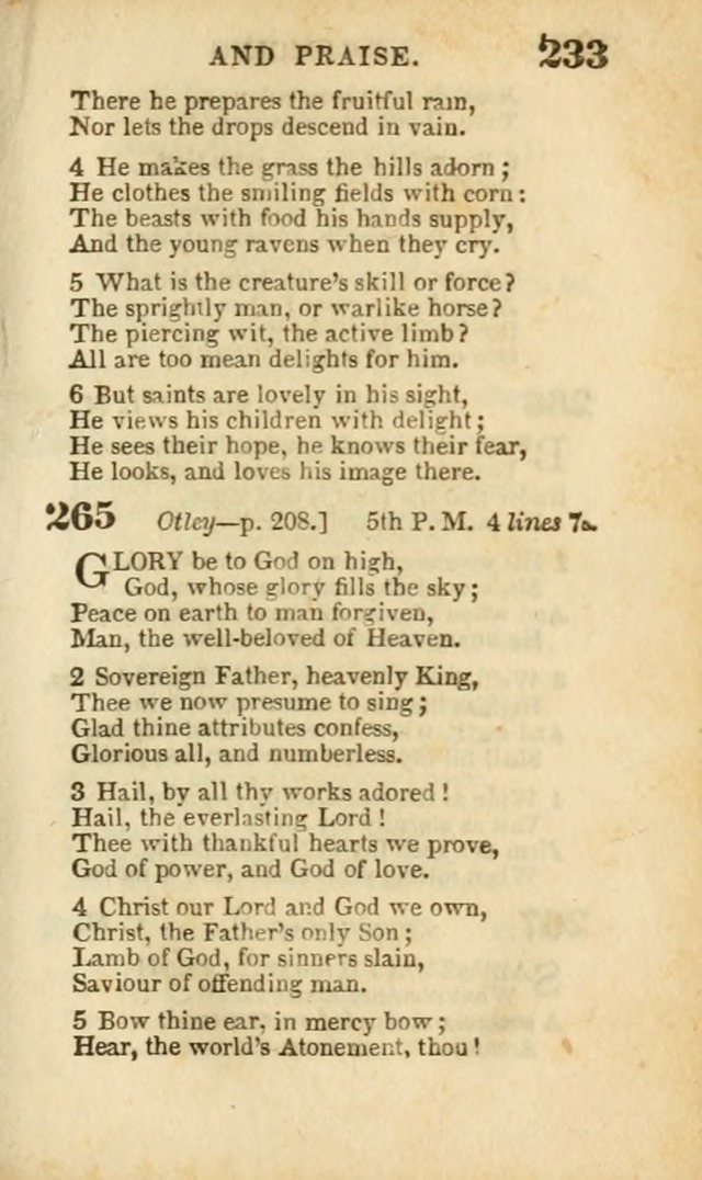 A Collection of Hymns: for the use of the Methodist Episcopal Church, principally from the collection of the Rev. John Wesley, A. M., late fellow of Lincoln College..(Rev. and corr. with a supplement) page 235