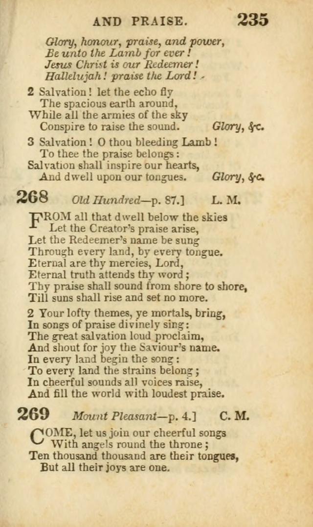 A Collection of Hymns: for the use of the Methodist Episcopal Church, principally from the collection of the Rev. John Wesley, A. M., late fellow of Lincoln College..(Rev. and corr. with a supplement) page 237