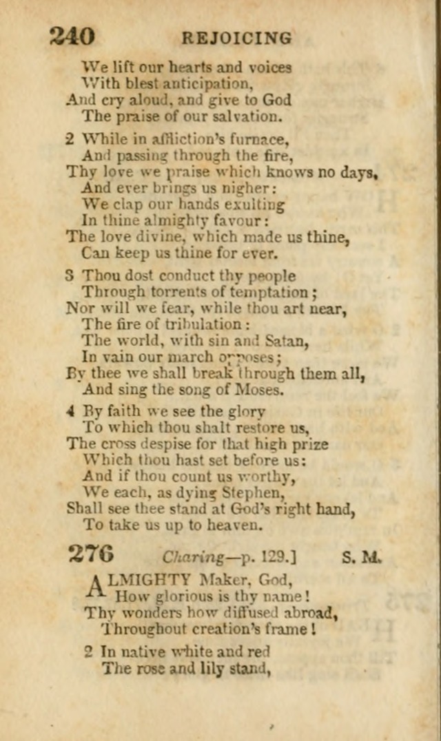 A Collection of Hymns: for the use of the Methodist Episcopal Church, principally from the collection of the Rev. John Wesley, A. M., late fellow of Lincoln College..(Rev. and corr. with a supplement) page 242