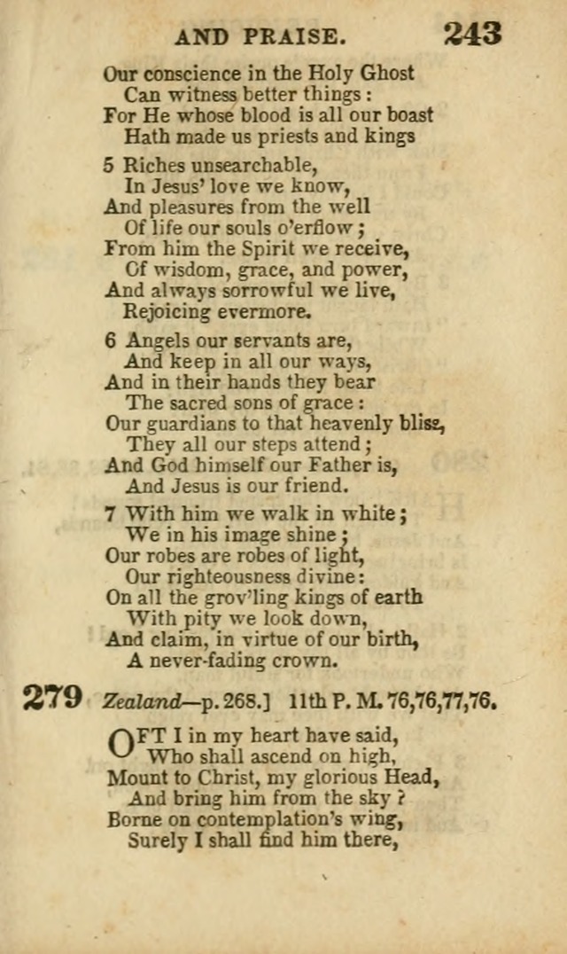 A Collection of Hymns: for the use of the Methodist Episcopal Church, principally from the collection of the Rev. John Wesley, A. M., late fellow of Lincoln College..(Rev. and corr. with a supplement) page 245