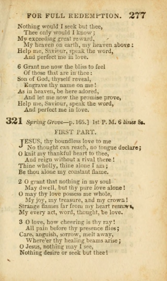 A Collection of Hymns: for the use of the Methodist Episcopal Church, principally from the collection of the Rev. John Wesley, A. M., late fellow of Lincoln College..(Rev. and corr. with a supplement) page 279