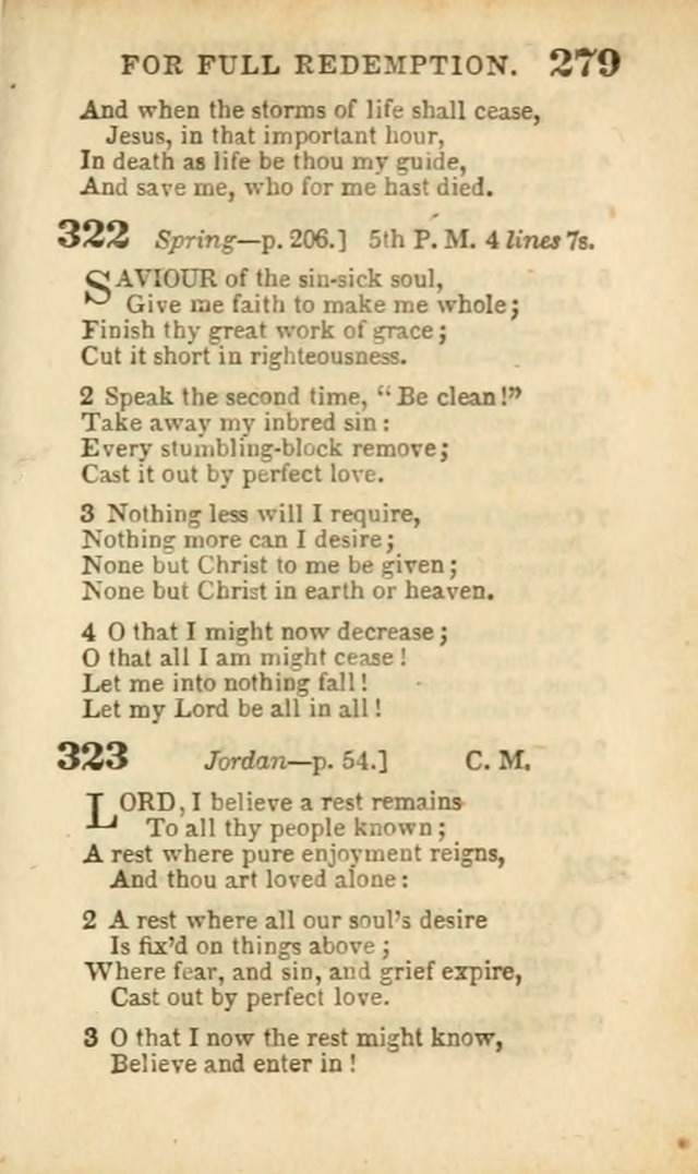 A Collection of Hymns: for the use of the Methodist Episcopal Church, principally from the collection of the Rev. John Wesley, A. M., late fellow of Lincoln College..(Rev. and corr. with a supplement) page 281