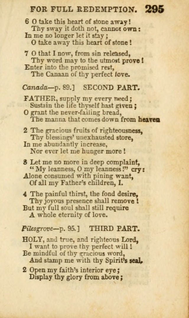 A Collection of Hymns: for the use of the Methodist Episcopal Church, principally from the collection of the Rev. John Wesley, A. M., late fellow of Lincoln College..(Rev. and corr. with a supplement) page 297