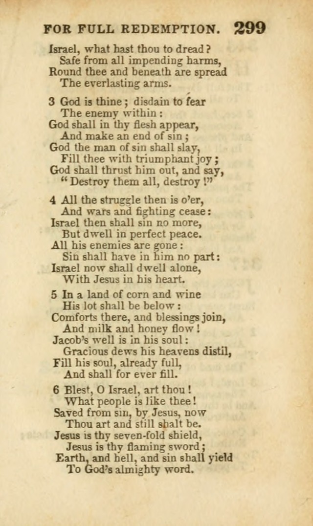 A Collection of Hymns: for the use of the Methodist Episcopal Church, principally from the collection of the Rev. John Wesley, A. M., late fellow of Lincoln College..(Rev. and corr. with a supplement) page 301