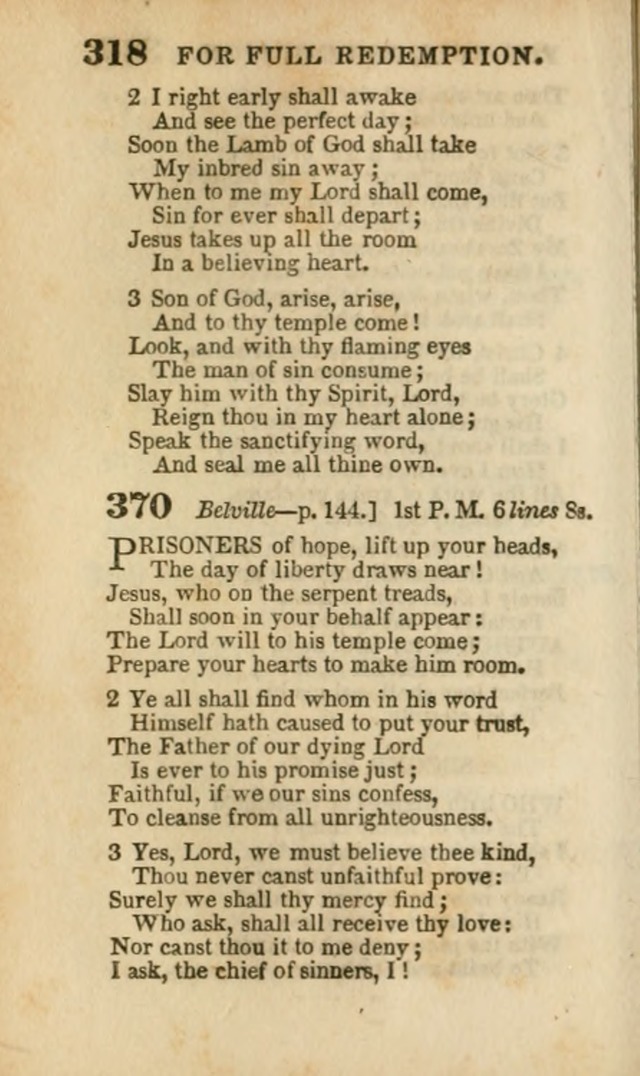 A Collection of Hymns: for the use of the Methodist Episcopal Church, principally from the collection of the Rev. John Wesley, A. M., late fellow of Lincoln College..(Rev. and corr. with a supplement) page 320