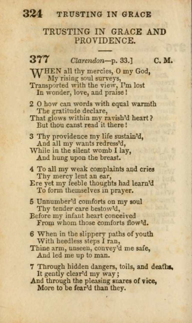 A Collection of Hymns: for the use of the Methodist Episcopal Church, principally from the collection of the Rev. John Wesley, A. M., late fellow of Lincoln College..(Rev. and corr. with a supplement) page 326