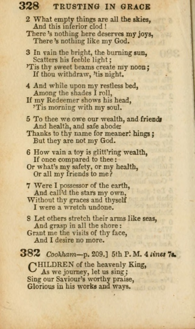 A Collection of Hymns: for the use of the Methodist Episcopal Church, principally from the collection of the Rev. John Wesley, A. M., late fellow of Lincoln College..(Rev. and corr. with a supplement) page 330