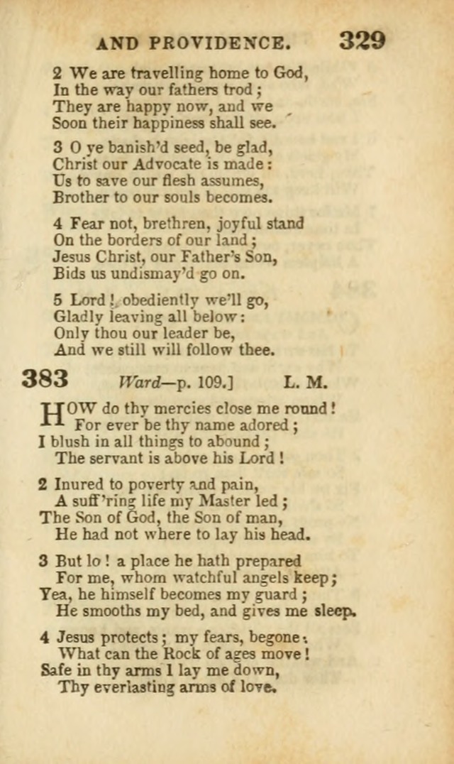 A Collection of Hymns: for the use of the Methodist Episcopal Church, principally from the collection of the Rev. John Wesley, A. M., late fellow of Lincoln College..(Rev. and corr. with a supplement) page 331