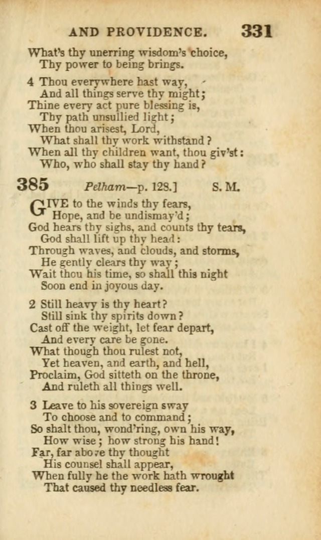 A Collection of Hymns: for the use of the Methodist Episcopal Church, principally from the collection of the Rev. John Wesley, A. M., late fellow of Lincoln College..(Rev. and corr. with a supplement) page 333