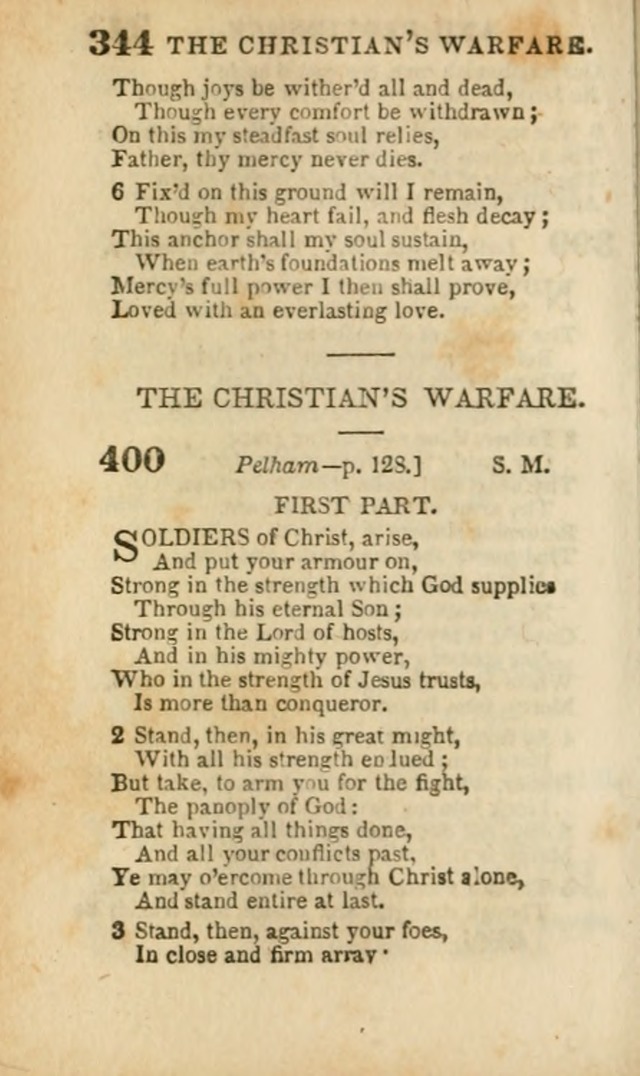 A Collection of Hymns: for the use of the Methodist Episcopal Church, principally from the collection of the Rev. John Wesley, A. M., late fellow of Lincoln College..(Rev. and corr. with a supplement) page 346