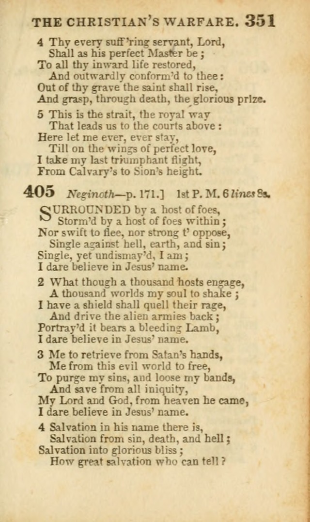 A Collection of Hymns: for the use of the Methodist Episcopal Church, principally from the collection of the Rev. John Wesley, A. M., late fellow of Lincoln College..(Rev. and corr. with a supplement) page 353