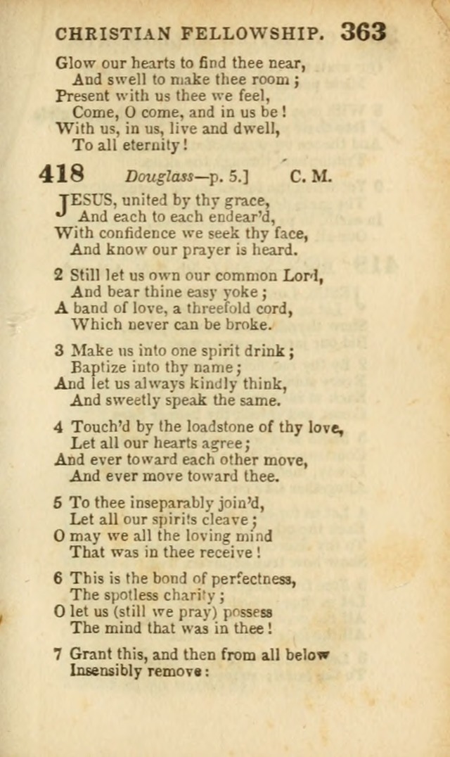 A Collection of Hymns: for the use of the Methodist Episcopal Church, principally from the collection of the Rev. John Wesley, A. M., late fellow of Lincoln College..(Rev. and corr. with a supplement) page 365