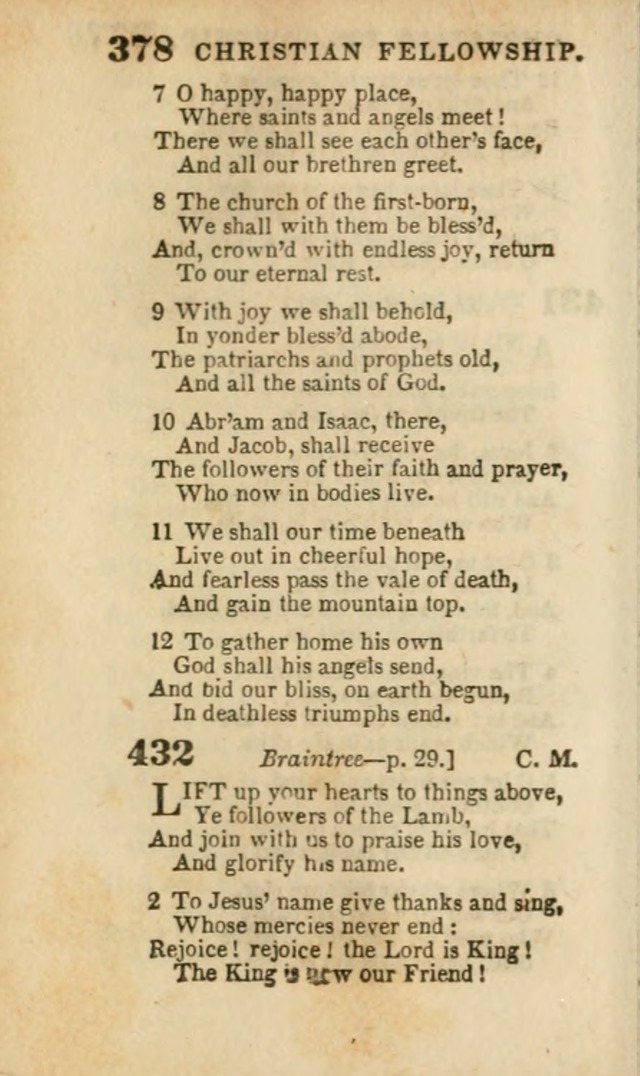 A Collection of Hymns: for the use of the Methodist Episcopal Church, principally from the collection of the Rev. John Wesley, A. M., late fellow of Lincoln College..(Rev. and corr. with a supplement) page 380