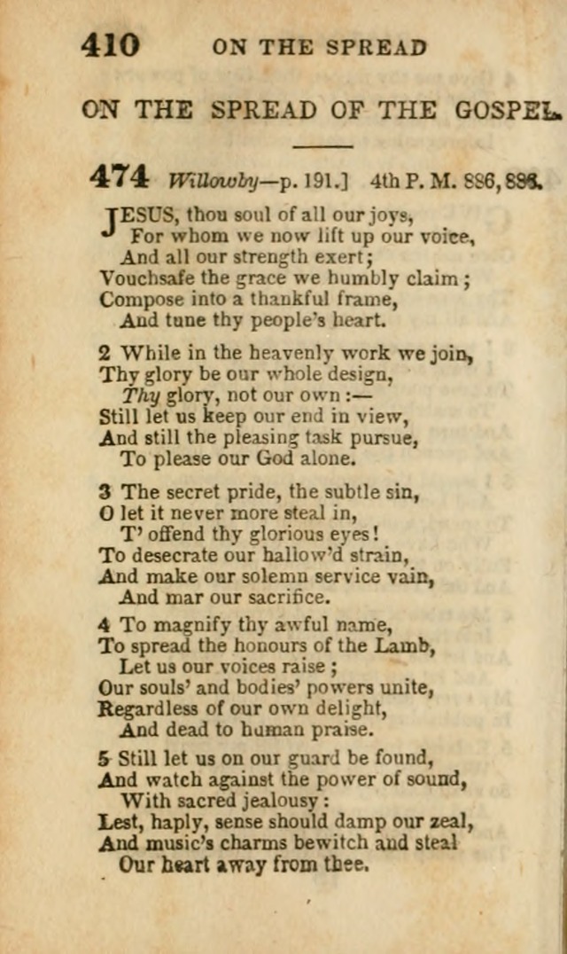 A Collection of Hymns: for the use of the Methodist Episcopal Church, principally from the collection of the Rev. John Wesley, A. M., late fellow of Lincoln College..(Rev. and corr. with a supplement) page 412