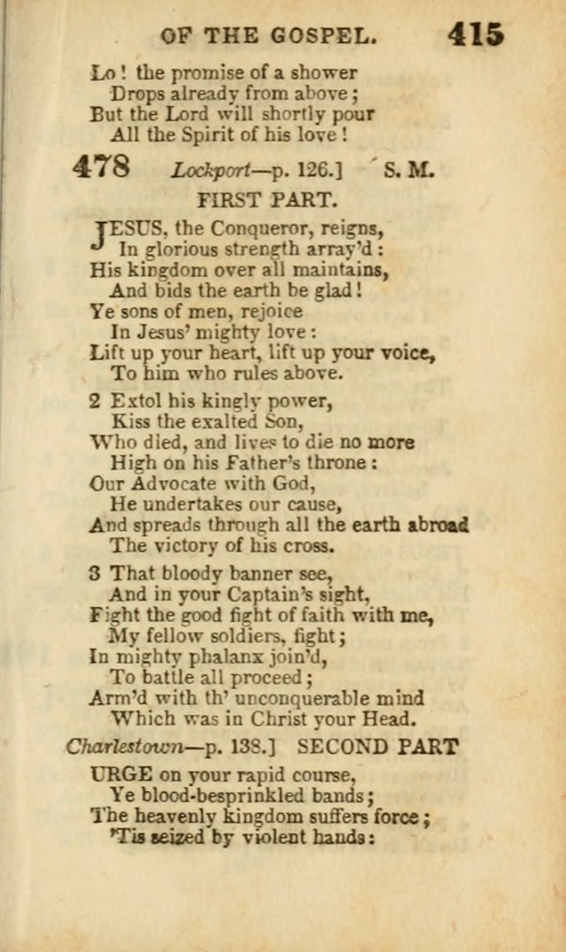 A Collection of Hymns: for the use of the Methodist Episcopal Church, principally from the collection of the Rev. John Wesley, A. M., late fellow of Lincoln College..(Rev. and corr. with a supplement) page 417