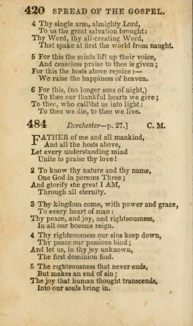 A Collection of Hymns: for the use of the Methodist Episcopal Church, principally from the collection of the Rev. John Wesley, A. M., late fellow of Lincoln College..(Rev. and corr. with a supplement) page 422