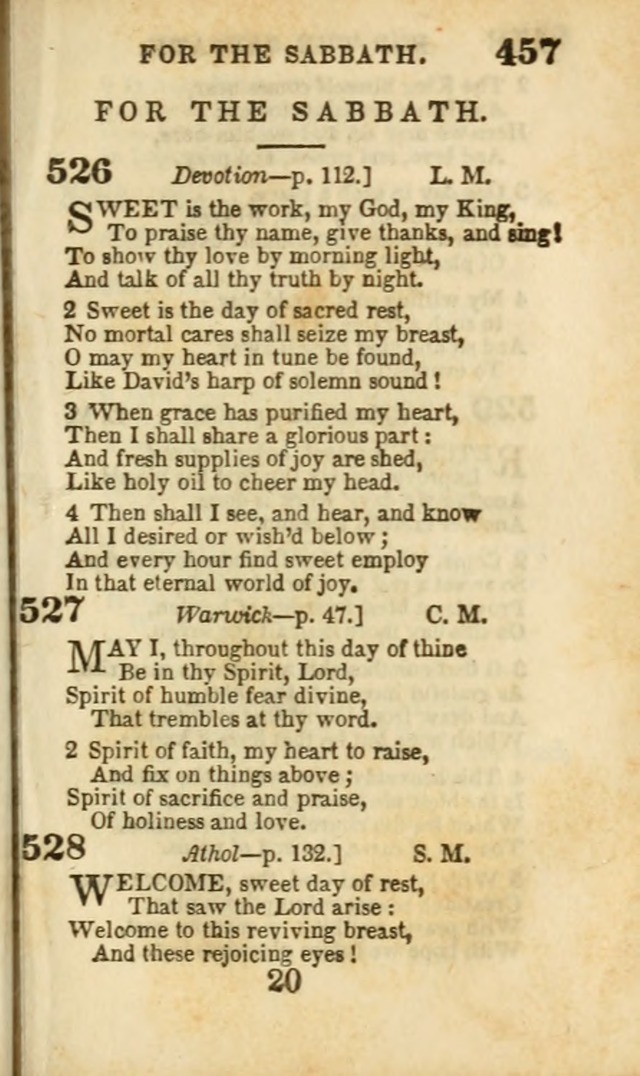 A Collection of Hymns: for the use of the Methodist Episcopal Church, principally from the collection of the Rev. John Wesley, A. M., late fellow of Lincoln College..(Rev. and corr. with a supplement) page 459