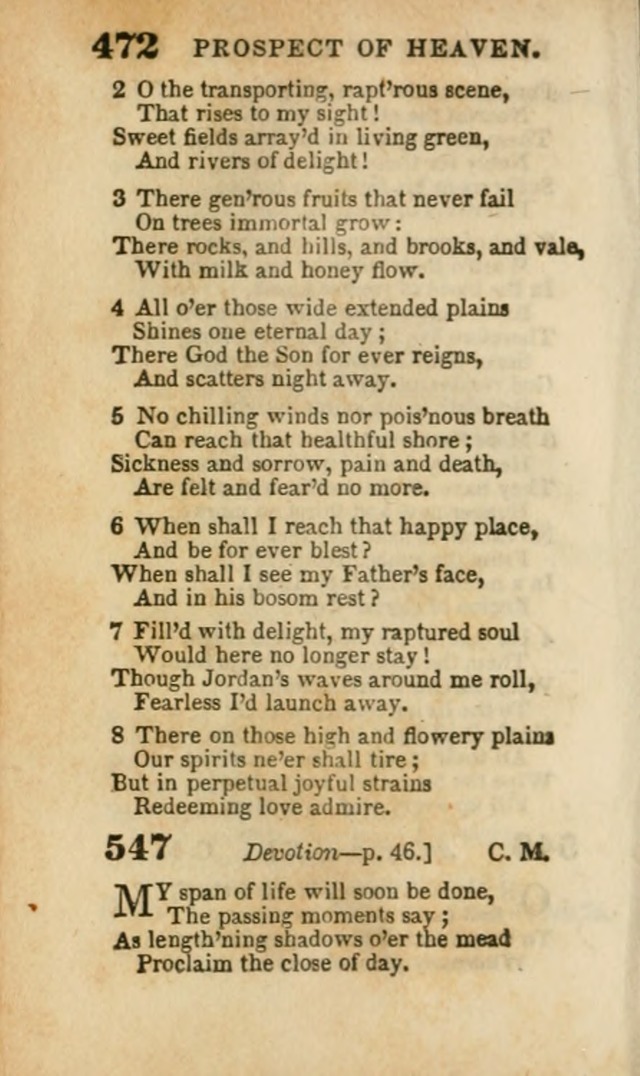 A Collection of Hymns: for the use of the Methodist Episcopal Church, principally from the collection of the Rev. John Wesley, A. M., late fellow of Lincoln College..(Rev. and corr. with a supplement) page 474