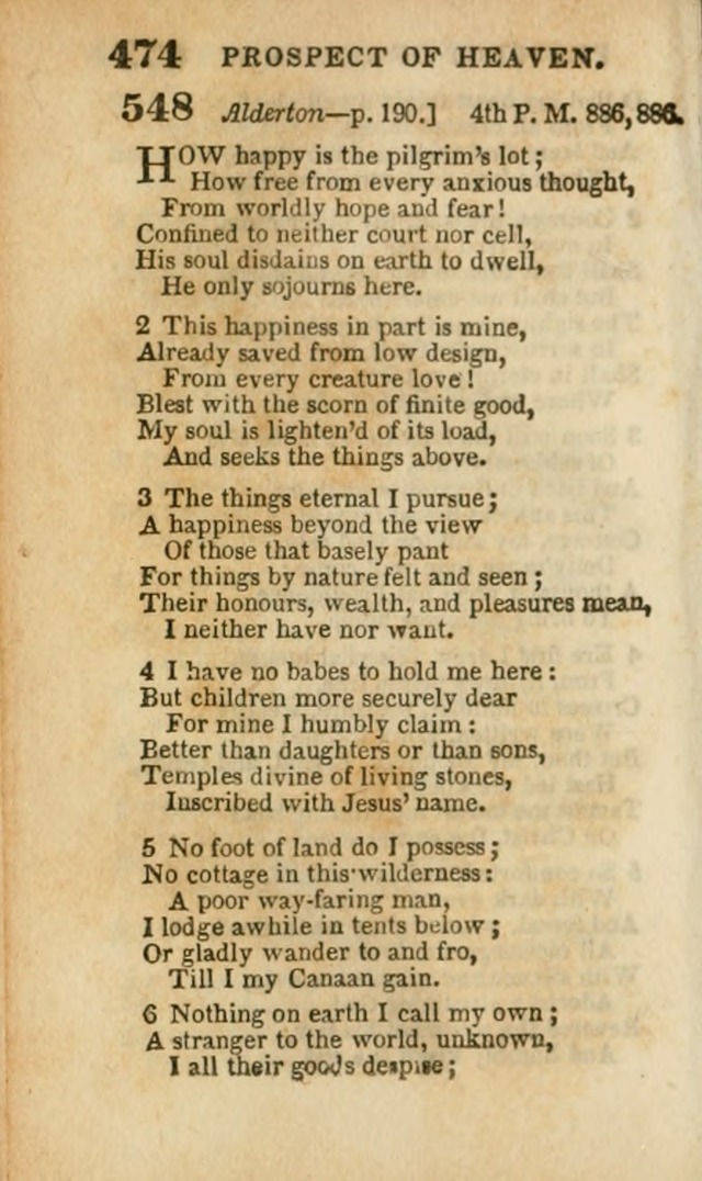 A Collection of Hymns: for the use of the Methodist Episcopal Church, principally from the collection of the Rev. John Wesley, A. M., late fellow of Lincoln College..(Rev. and corr. with a supplement) page 476