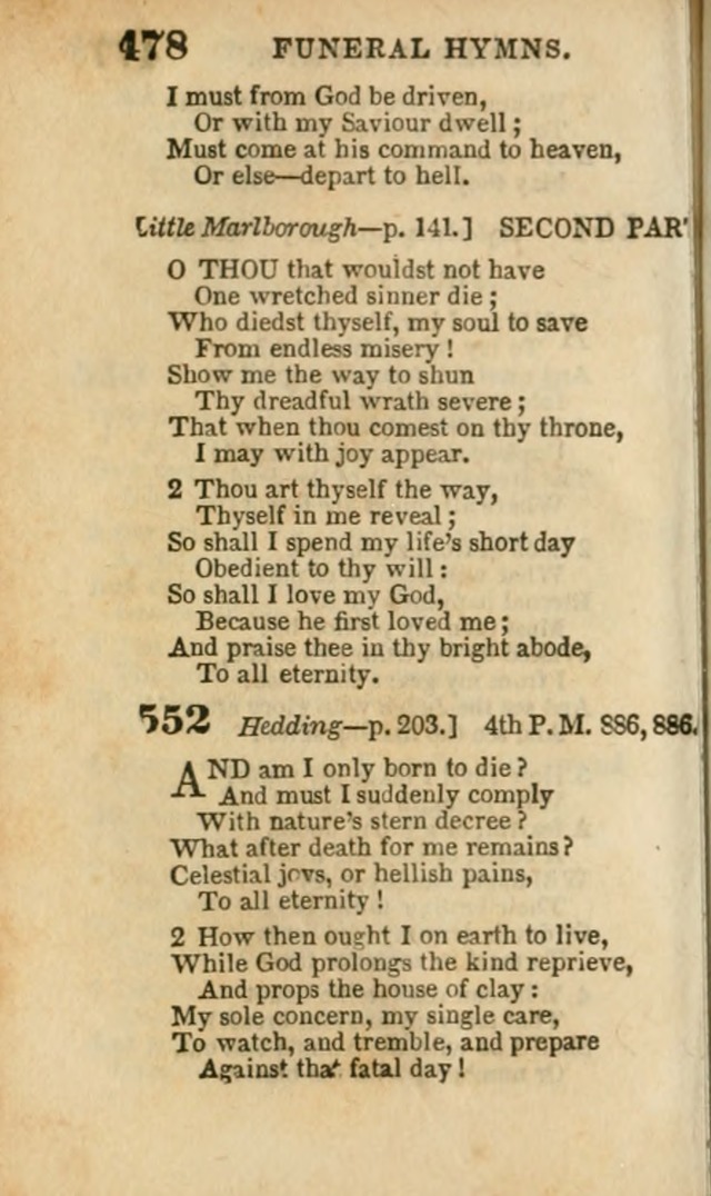 A Collection of Hymns: for the use of the Methodist Episcopal Church, principally from the collection of the Rev. John Wesley, A. M., late fellow of Lincoln College..(Rev. and corr. with a supplement) page 480