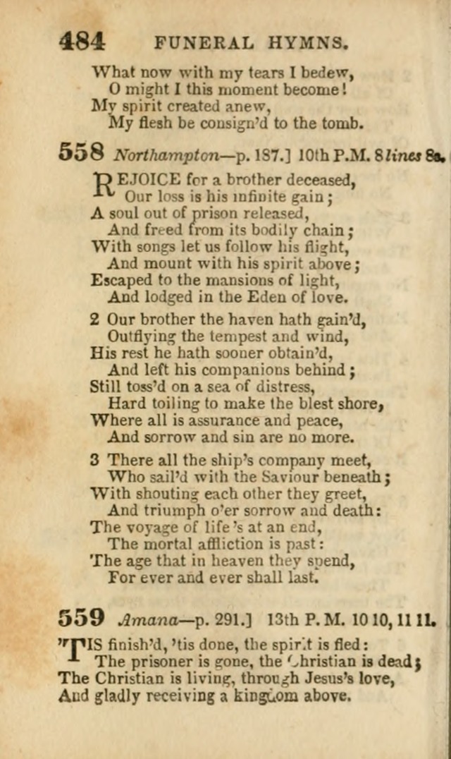 A Collection of Hymns: for the use of the Methodist Episcopal Church, principally from the collection of the Rev. John Wesley, A. M., late fellow of Lincoln College..(Rev. and corr. with a supplement) page 486