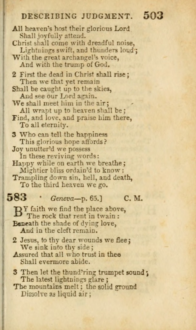 A Collection of Hymns: for the use of the Methodist Episcopal Church, principally from the collection of the Rev. John Wesley, A. M., late fellow of Lincoln College..(Rev. and corr. with a supplement) page 505