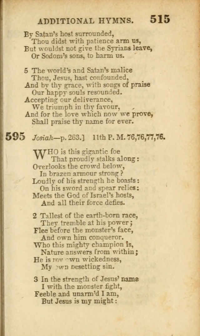 A Collection of Hymns: for the use of the Methodist Episcopal Church, principally from the collection of the Rev. John Wesley, A. M., late fellow of Lincoln College..(Rev. and corr. with a supplement) page 517