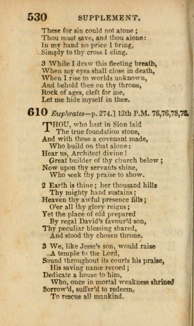 A Collection of Hymns: for the use of the Methodist Episcopal Church, principally from the collection of the Rev. John Wesley, A. M., late fellow of Lincoln College..(Rev. and corr. with a supplement) page 532