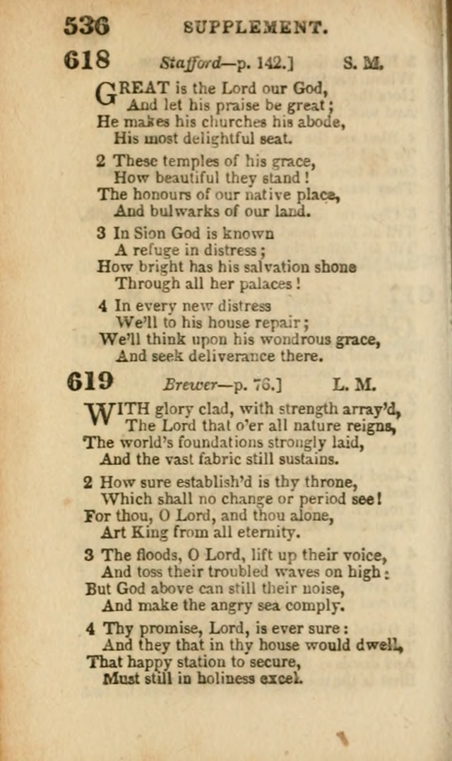 A Collection of Hymns: for the use of the Methodist Episcopal Church, principally from the collection of the Rev. John Wesley, A. M., late fellow of Lincoln College..(Rev. and corr. with a supplement) page 538