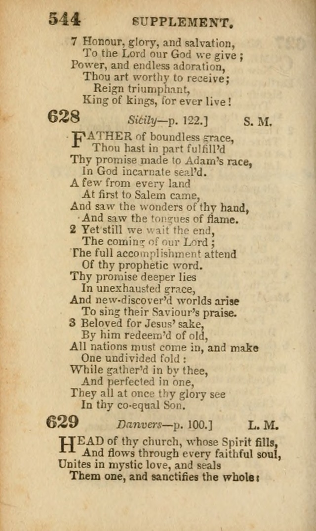 A Collection of Hymns: for the use of the Methodist Episcopal Church, principally from the collection of the Rev. John Wesley, A. M., late fellow of Lincoln College..(Rev. and corr. with a supplement) page 546