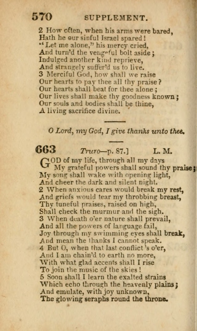 A Collection of Hymns: for the use of the Methodist Episcopal Church, principally from the collection of the Rev. John Wesley, A. M., late fellow of Lincoln College..(Rev. and corr. with a supplement) page 572