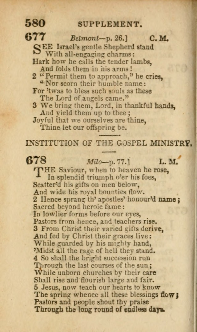 A Collection of Hymns: for the use of the Methodist Episcopal Church, principally from the collection of the Rev. John Wesley, A. M., late fellow of Lincoln College..(Rev. and corr. with a supplement) page 582