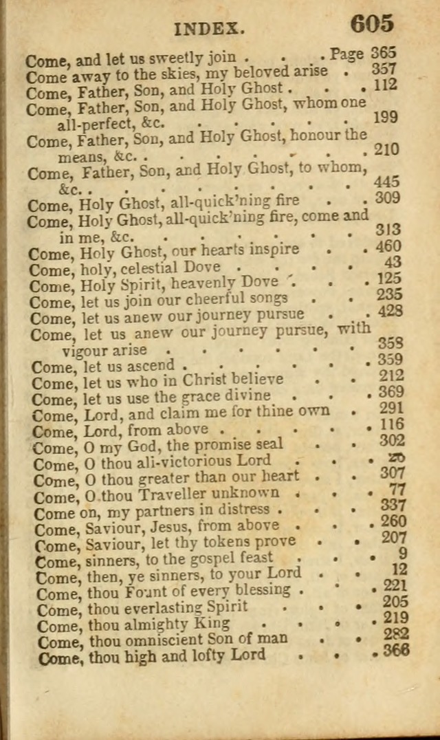 A Collection of Hymns: for the use of the Methodist Episcopal Church, principally from the collection of the Rev. John Wesley, A. M., late fellow of Lincoln College..(Rev. and corr. with a supplement) page 607