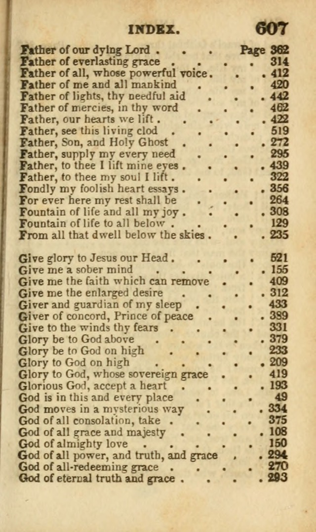 A Collection of Hymns: for the use of the Methodist Episcopal Church, principally from the collection of the Rev. John Wesley, A. M., late fellow of Lincoln College..(Rev. and corr. with a supplement) page 609