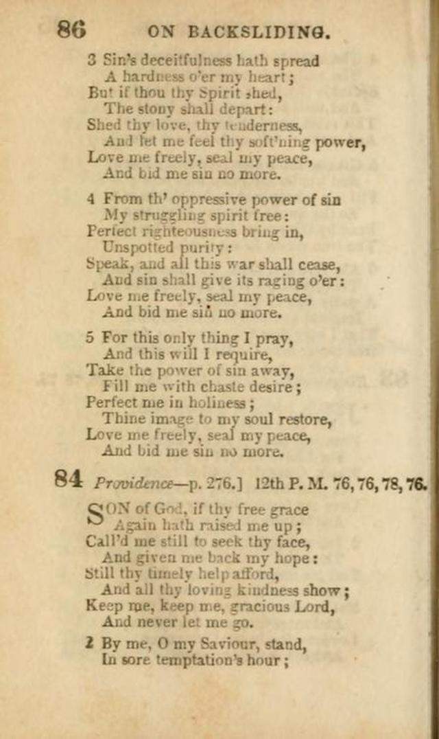 A Collection of Hymns: for the use of the Methodist Episcopal Church, principally from the collection of the Rev. John Wesley, A. M., late fellow of Lincoln College..(Rev. and corr. with a supplement) page 86