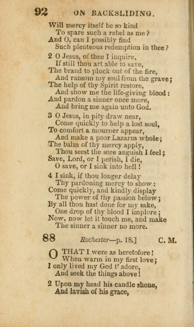 A Collection of Hymns: for the use of the Methodist Episcopal Church, principally from the collection of the Rev. John Wesley, A. M., late fellow of Lincoln College..(Rev. and corr. with a supplement) page 94