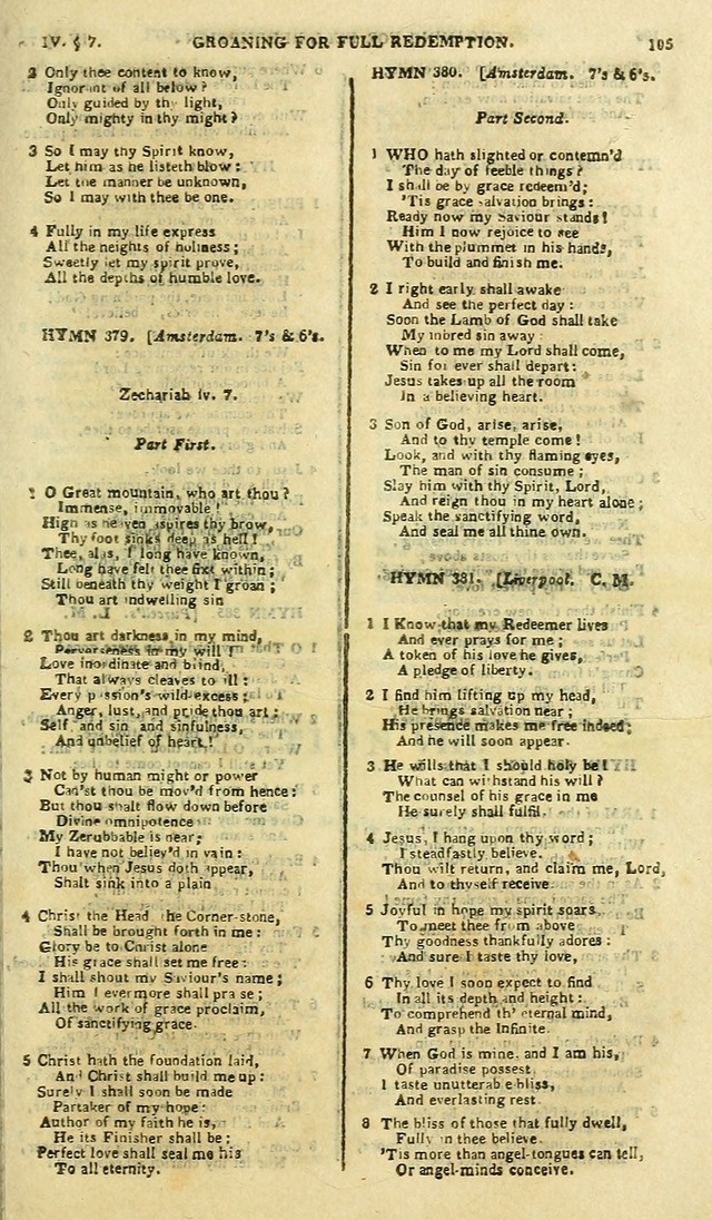 A Collection of Hymns: for the use of the people called Methodists; in miniature page 109