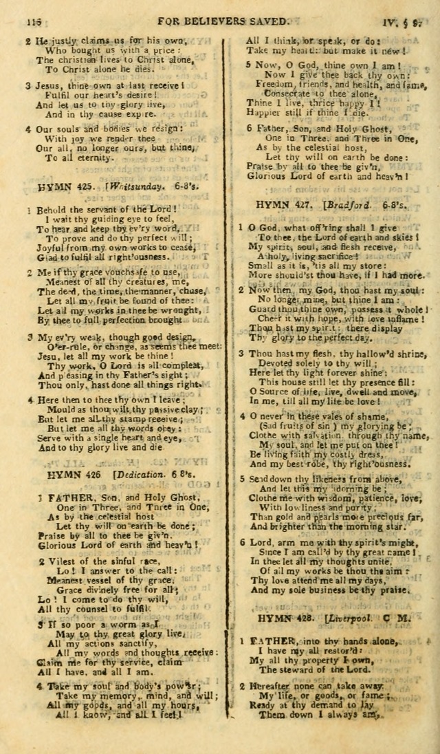 A Collection of Hymns: for the use of the people called Methodists; in miniature page 120