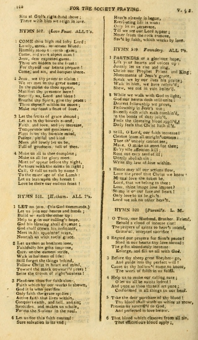 A Collection of Hymns: for the use of the people called Methodists; in miniature page 144