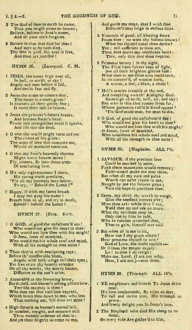 A Collection of Hymns: for the use of the people called Methodists; in miniature page 15