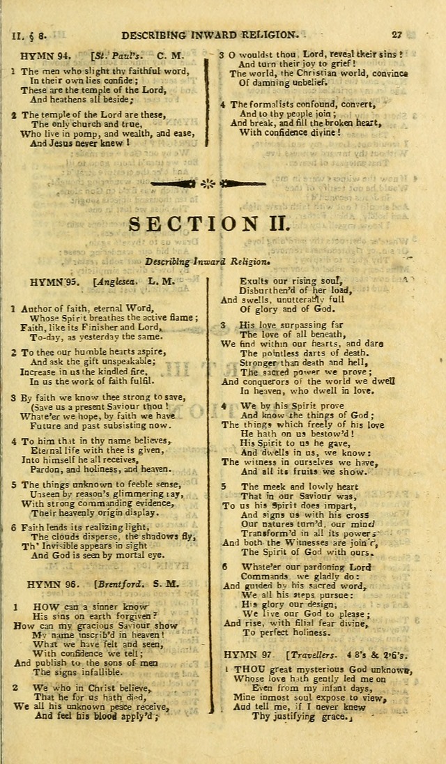 A Collection of Hymns: for the use of the people called Methodists; in miniature page 31