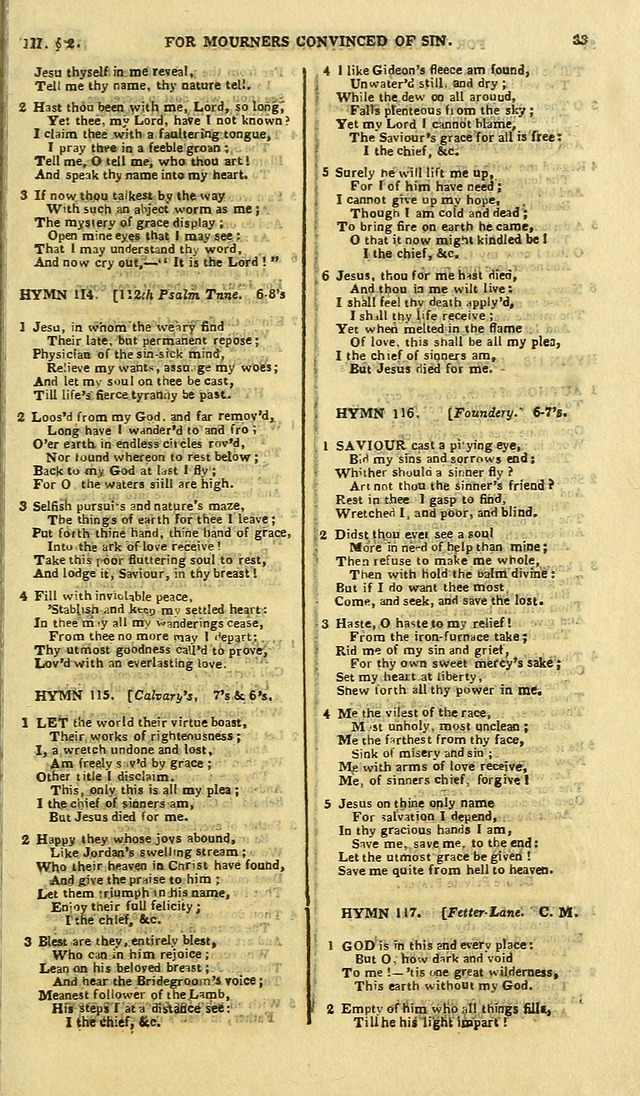 A Collection of Hymns: for the use of the people called Methodists; in miniature page 37