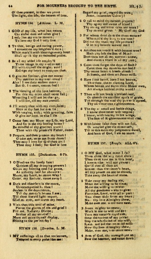 A Collection of Hymns: for the use of the people called Methodists; in miniature page 48