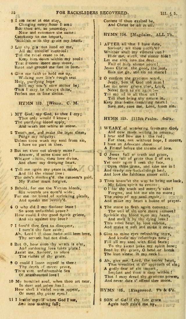 A Collection of Hymns: for the use of the people called Methodists; in miniature page 56